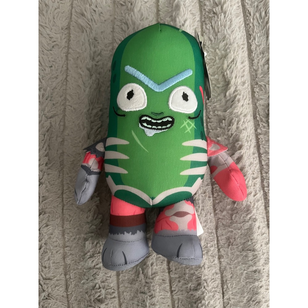 Rick and Morty Pickle Rick Plush Jazwares Adult Swim Rat Suit Collectible NWT